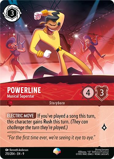 Image of Powerline - Musical Superstar (Epic) (215/204) [Fabled]