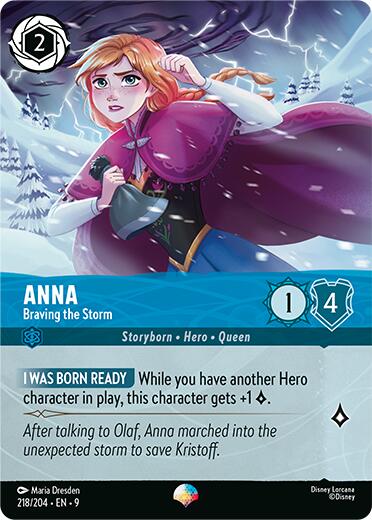 Image of Anna - Braving the Storm (Epic) (218/204) [Fabled]