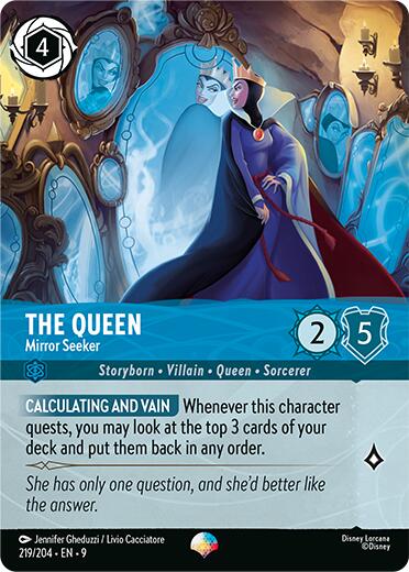 Image of The Queen - Mirror Seeker (Epic) (219/204) [Fabled]