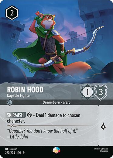 Image of Robin Hood - Capable Fighter (Epic) (220/204) [Fabled]