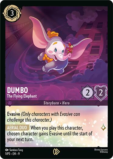 Image of Dumbo - The Flying Elephant (1/P3) [Promo Cards]