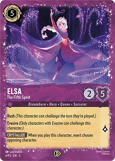 Image of Elsa - The Fifth Spirit (6/P3) [Promo Cards]