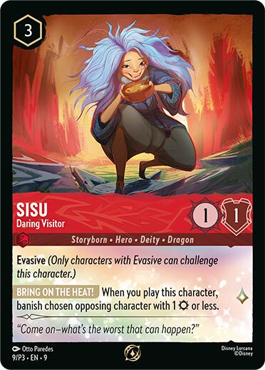 Image of Sisu - Daring Visitor (9/P3) [Promo Cards]