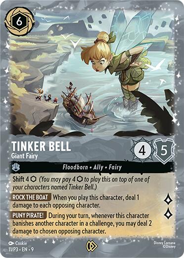 Image of Tinker Bell - Giant Fairy (11/P3) [Promo Cards]