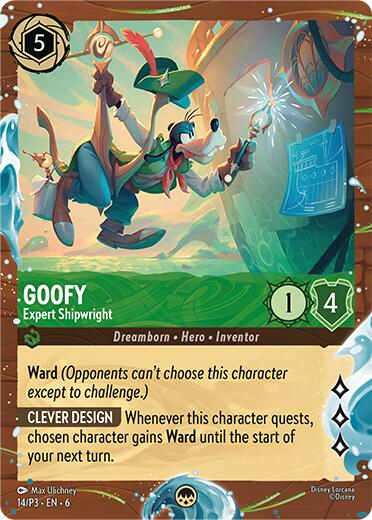 Image of Goofy - Expert Shipwright (Disney Cruise Promo) (14/P3) [Promo Cards]