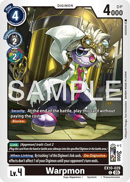 Image of Warpmon [EX10-029] [Sinister Order]