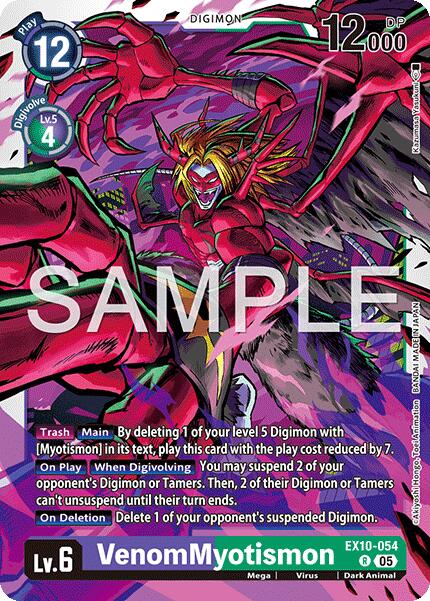 Image of VenomMyotismon [EX10-054] [Sinister Order]