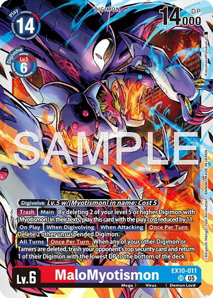 Image of MaloMyotismon [EX10-011] [Sinister Order]