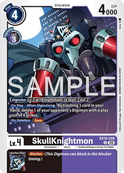 Image of SkullKnightmon [EX10-026] [Sinister Order]