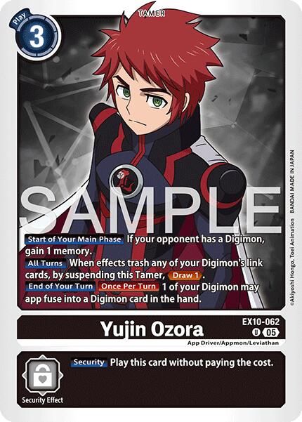 Image of Yujin Ozora [EX10-062] [Sinister Order]