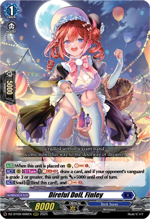 Image of Direful Doll, Finley (DZ-BT09/006EN) [Super Brave Detonation]