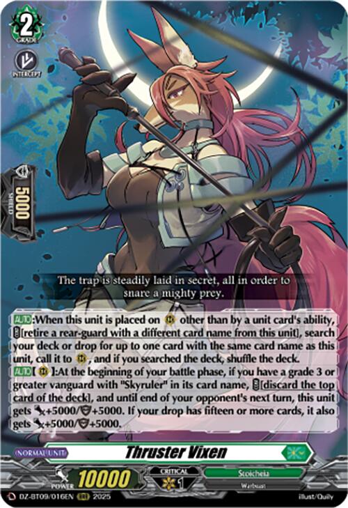 Image of Thruster Vixen (DZ-BT09/016EN) [Super Brave Detonation]