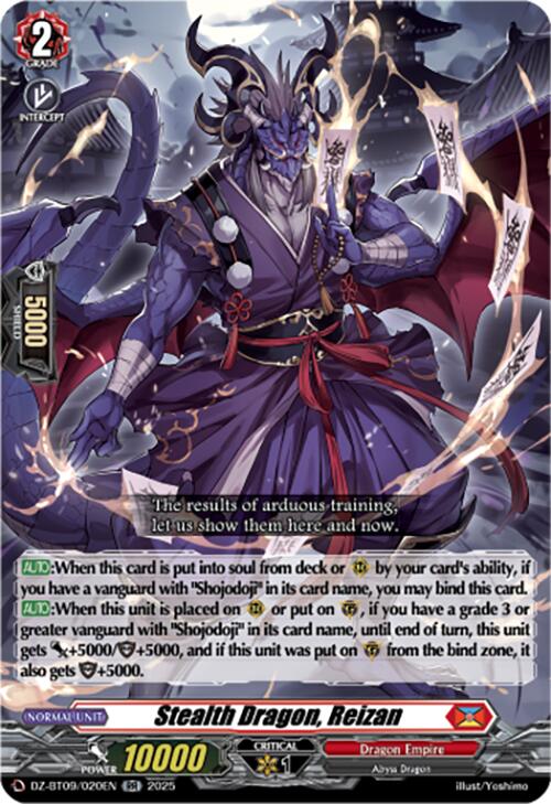 Image of Stealth Dragon, Reizan (DZ-BT09/020EN) [Super Brave Detonation]
