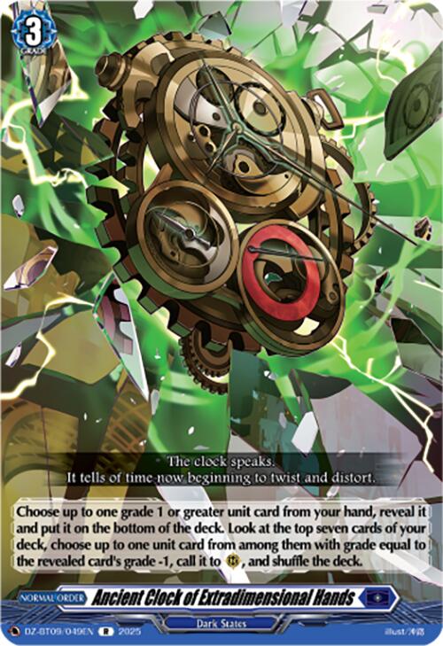 Image of Ancient Clock of Extradimensional Hands (DZ-BT09/049EN) [Super Brave Detonation]