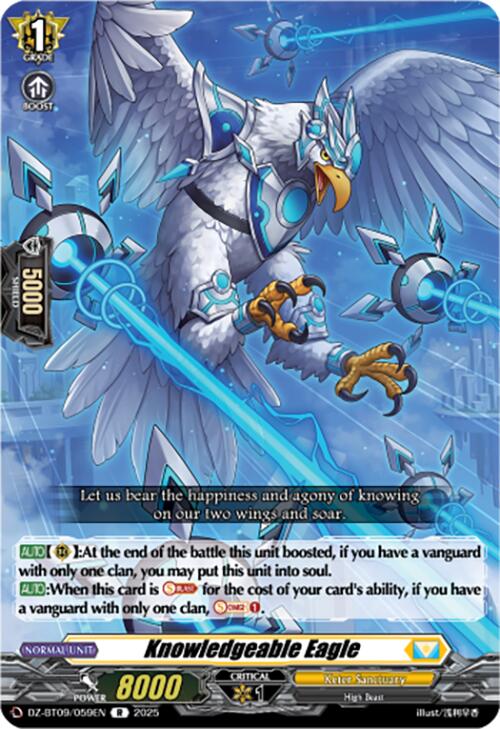 Image of Knowledgeable Eagle (DZ-BT09/059EN) [Super Brave Detonation]
