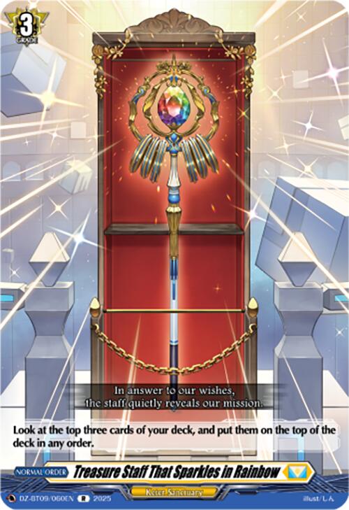 Image of Treasure Staff That Sparkles in Rainbow (DZ-BT09/060EN) [Super Brave Detonation]