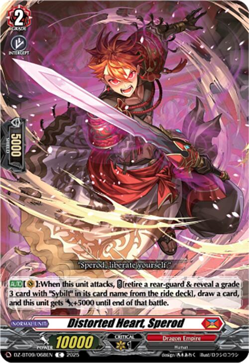 Image of Distorted Heart, Sperod (DZ-BT09/068EN) [Super Brave Detonation]