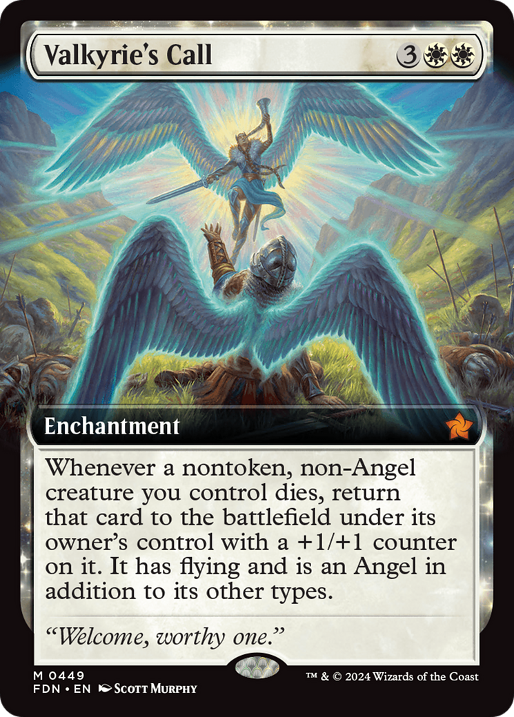 Image of Valkyrie's Call (Extended Art) [Foundations]
