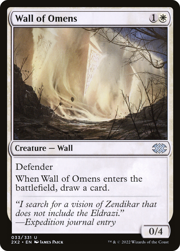 Image of Wall of Omens [Double Masters 2022]