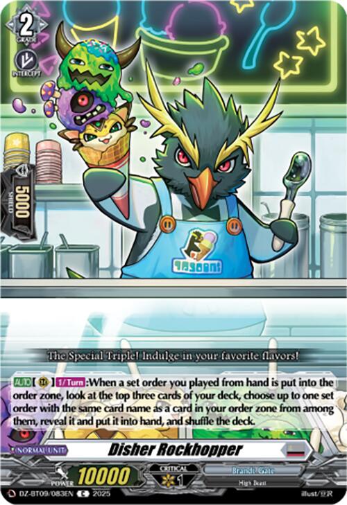 Image of Disher Rockhopper (DZ-BT09/083EN) [Super Brave Detonation]