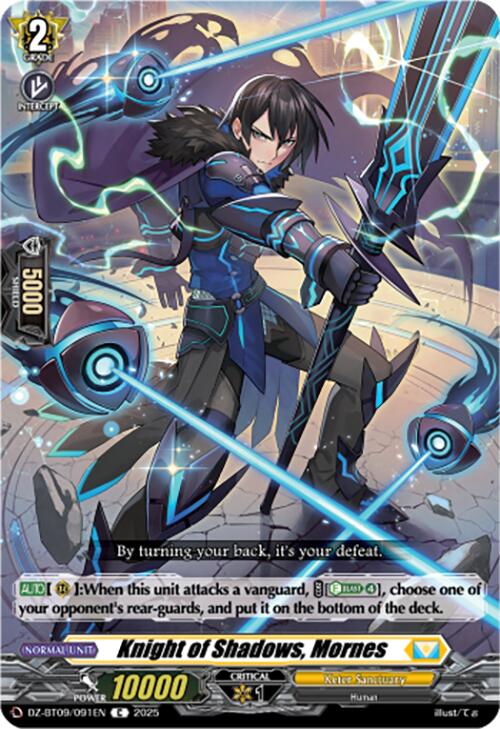 Image of Knight of Shadows, Mornes (DZ-BT09/091EN) [Super Brave Detonation]