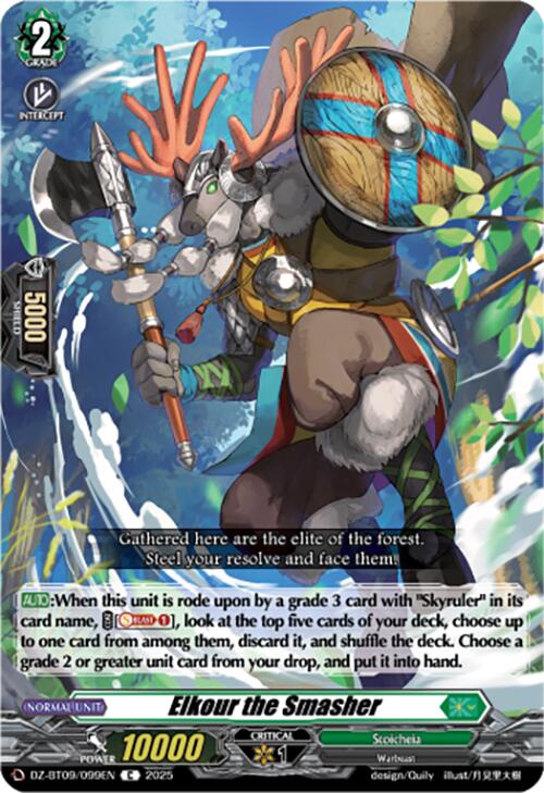 Image of Elkour the Smasher (DZ-BT09/099EN) [Super Brave Detonation]