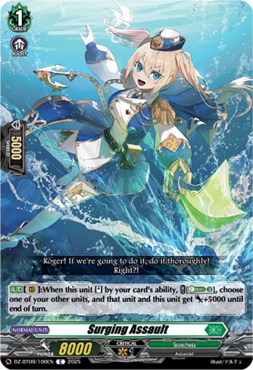 Image of Surging Assault (DZ-BT09/100EN) [Super Brave Detonation]