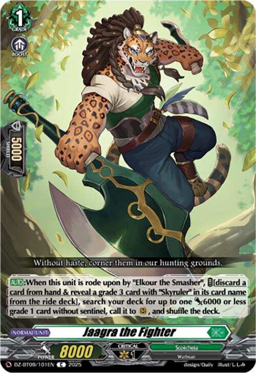 Image of Jaagra the Fighter (DZ-BT09/101EN) [Super Brave Detonation]