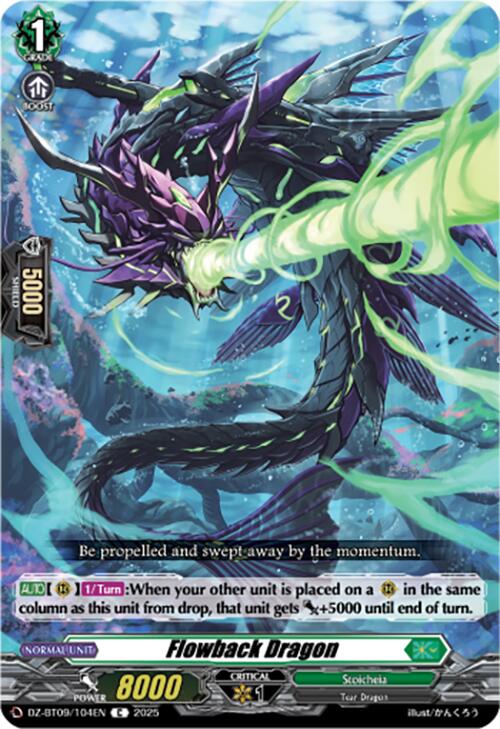 Image of Flowback Dragon (DZ-BT09/104EN) [Super Brave Detonation]