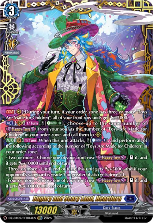 Image of Sugary and Scary Land, Heartluru (DZ-BT09/FFR04EN) [Super Brave Detonation]