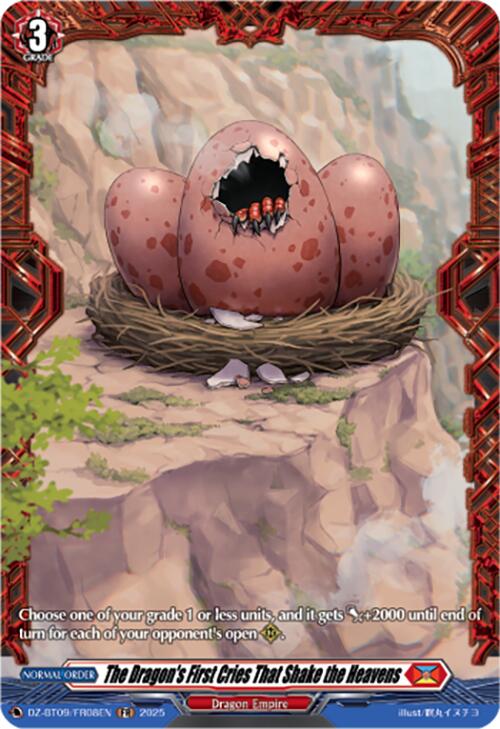 Image of The Dragon's First Cries That Shake the Heavens (DZ-BT09/FR08EN) [Super Brave Detonation]