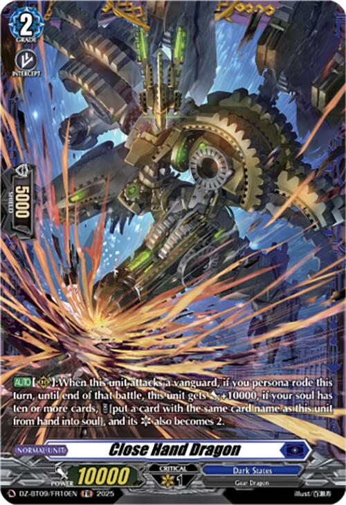 Image of Close Hand Dragon (DZ-BT09/FR10EN) [Super Brave Detonation]