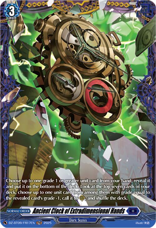Image of Ancient Clock of Extradimensional Hands (DZ-BT09/FR17EN) [Super Brave Detonation]