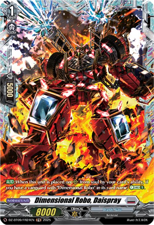 Image of Dimensional Robo, Daispray (DZ-BT09/FR24EN) [Super Brave Detonation]