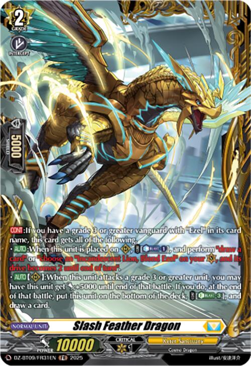 Image of Slash Feather Dragon (DZ-BT09/FR31EN) [Super Brave Detonation]