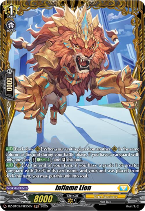 Image of Inflame Lion (DZ-BT09/FR35EN) [Super Brave Detonation]