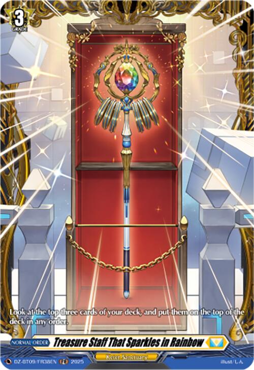 Image of Treasure Staff That Sparkles in Rainbow (DZ-BT09/FR38EN) [Super Brave Detonation]
