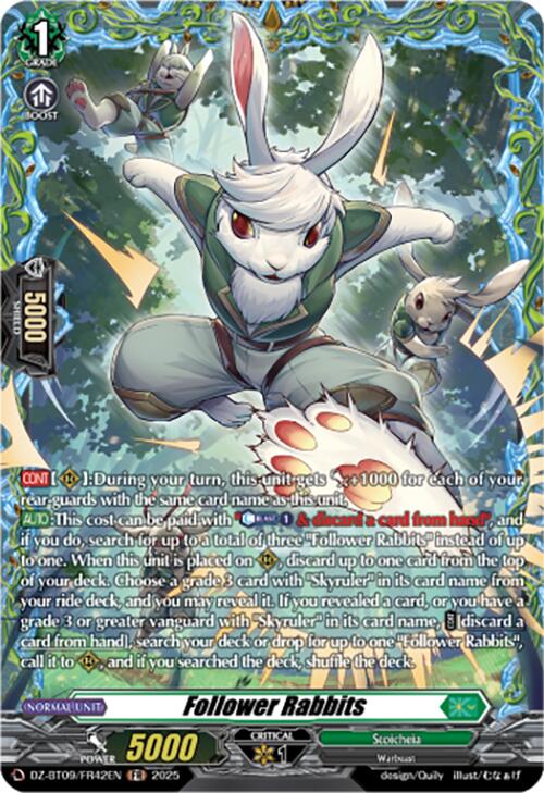 Image of Follower Rabbits (DZ-BT09/FR42EN) [Super Brave Detonation]