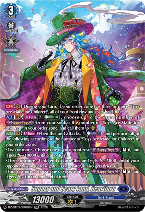 Image of Sugary and Scary Land, Heartluru (DZ-BT09/SR08EN) [Super Brave Detonation]