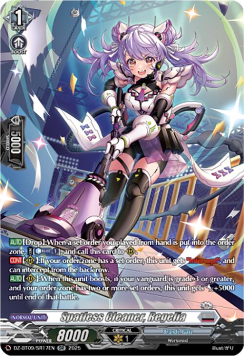 Image of Spatless Cleaner, Regelia (DZ-BT09/SR17EN) [Super Brave Detonation]