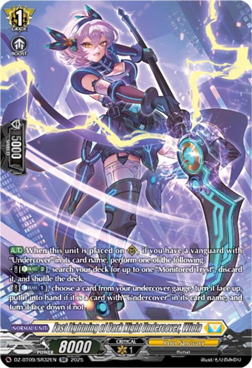 Image of Fast Lightning of Dark Night Undercover, Wiola (DZ-BT09/SR32EN) [Super Brave Detonation]