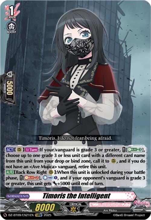 Image of Timoris the Intelligent (EXC) (DZ-BT09/EX21EN) [Super Brave Detonation]