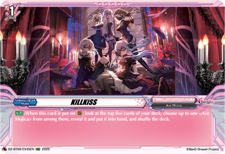 Image of KiLLKiSS (EXS) (DZ-BT09/EX45EN) [Super Brave Detonation]