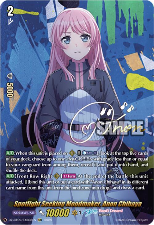 Image of Spotlight Seeking Moodmaker, Anon Chihaya (DZ-BT09/EXS02EN) [Super Brave Detonation]