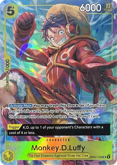 Image of Monkey.D.Luffy (Illustration Box Vol.3) [One Piece Promotion Cards]