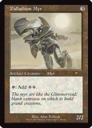 Image of Palladium Myr (Retro Frame) [Standard Showdown Promos]