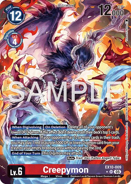 Image of Creepymon [EX10-009] (Alternate Art) [Sinister Order]
