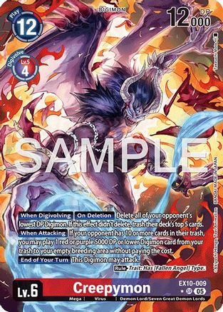 Image of Creepymon [EX10-009] (Alternate Art) [Sinister Order]