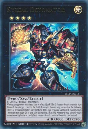 Image of Ryzeal Detonator [25LP-EN014] Ultra Rare
