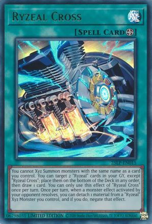 Image of Ryzeal Cross [25LP-EN015] Ultra Rare